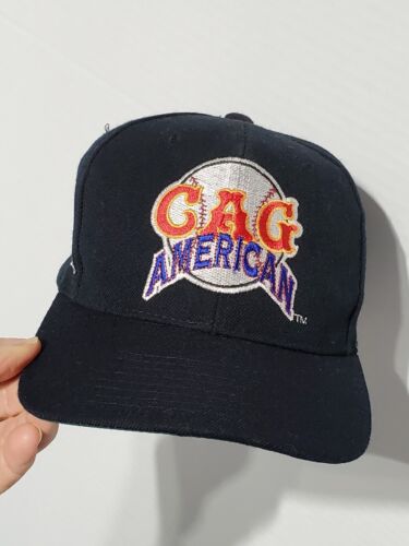 Negro League Baseball CAG Chicago Amer Giants OSFM Hat Cap Boy NLBM Wool EUC - Picture 2 of 11
