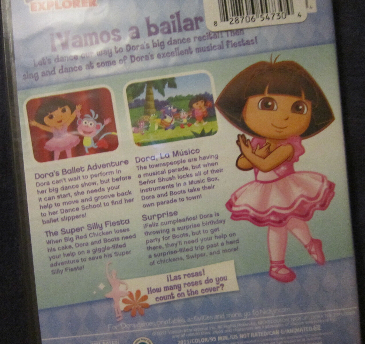 dvd DORA'S BALLET ADVENTURES nickelodeon 2011 Dora the Explorer