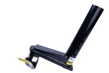 Popup SB112 Gooseneck 12in Offset Round Coupler For Trailers W/4in ID Round Tube