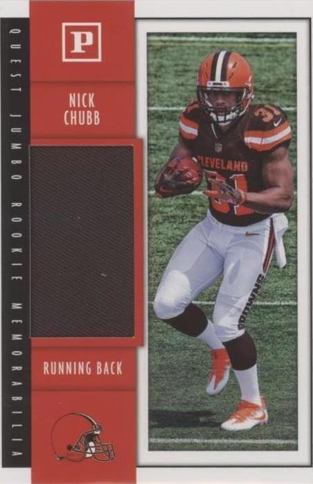 2018 Panini One - Nick Chubb #33 for sale | eBay