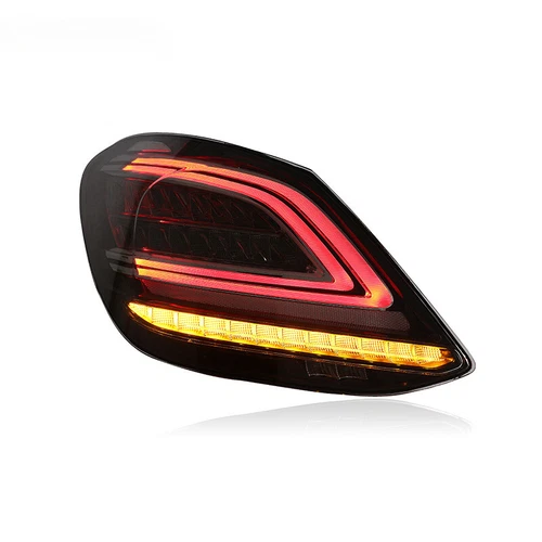 Conjunto de luces traseras LED ahumadas para Mercedes-Benz Clase C W205 C63S C63 2014-2021 - Imagen 9 de 16