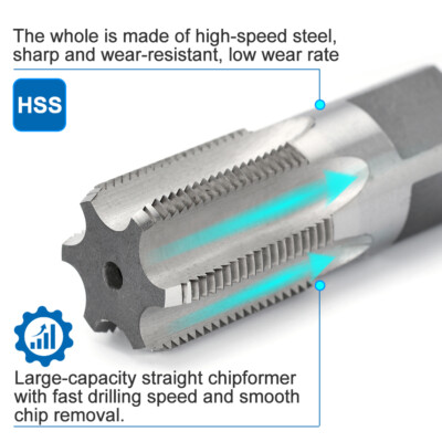 Rohrgewindebohrer & Schneideisen Set HSS – G1 Produktbild-Vorschau 3