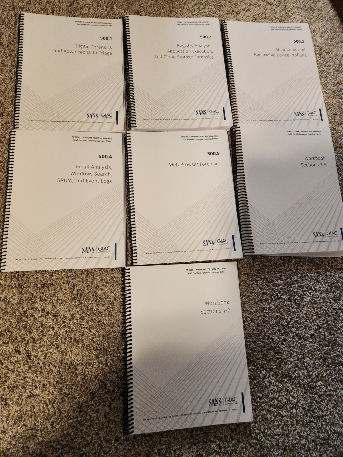 SANS FOR500 GCFE GIAC CERTIFIED FORENSIC EXAMINER GCFE EBay sans-for500-gcfe-giac-certified-forensic-examiner-gcfe-ebay