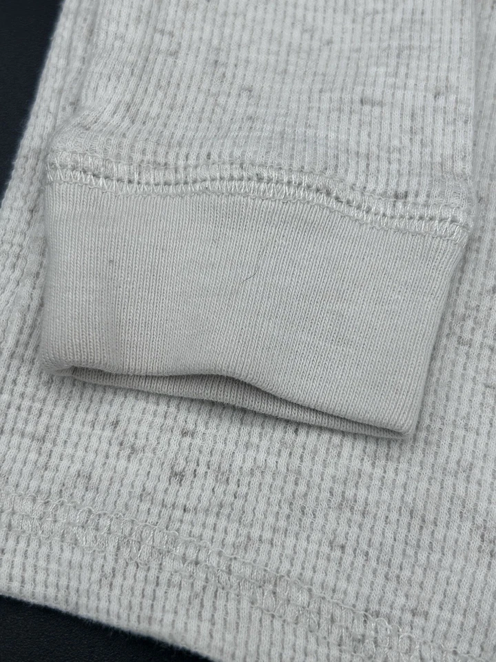 Garanimals кремовый крапинками Henley LS вафли тепловой трикотаж рубашка 2T ребенка ясельного возраста ребенка - Изображение 4 из 4