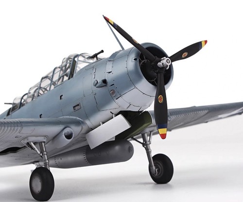 GreatWall 1/48 L4807 Devastator' Douglas TBD-1 VT-8 at Midway 1942 Model Kit - Picture 8 of 9