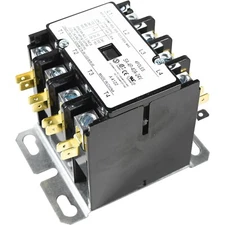 HQRP 4-Pole 40A Coil 24V AC Contactor HVAC, Motor Control Definite Purpose Relay