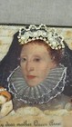 Original One of a Kind Mixed Media Collage Art - Queen Anne & Queen Elizabeth — photo 10