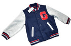 E6 !WOW! NWT 18-24M BABY GAP Logo Varsity Sweatshirt Snap Jacket Coat — photo 2