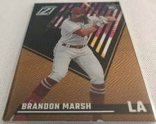 2022 Panini Chronicles Zenith Baseball Brandon Marsh Los Angeles Angels Rookie 1