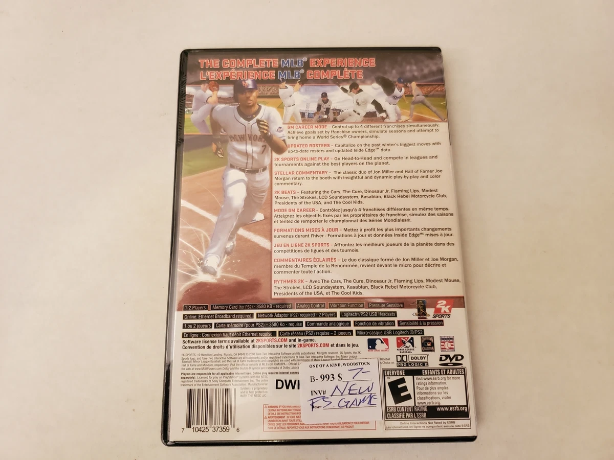 Major League Baseball 2K8 Wii, 60 OFF