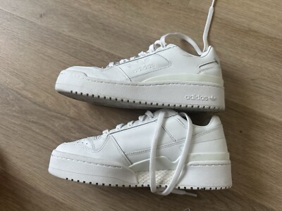 Size 9 Adidas Originals Forum Bold Women's White / White FY9042
