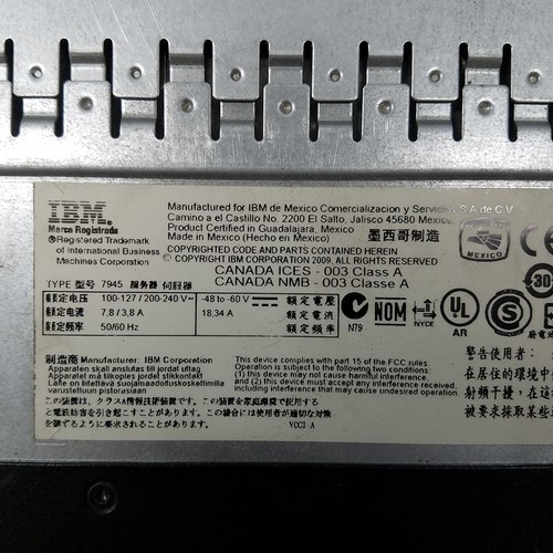 IBM System X3650 M3, 15 Hot-Swap 2.5" HDD Inserts, Intel Xenon 5600 Processor - Picture 5 of 8
