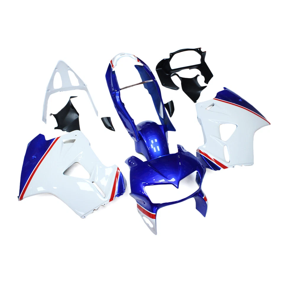 Kit de carenado azul inyección para carrocería Honda VFR800 Interceptor 800 1998-2001 Foto 2 de 4
