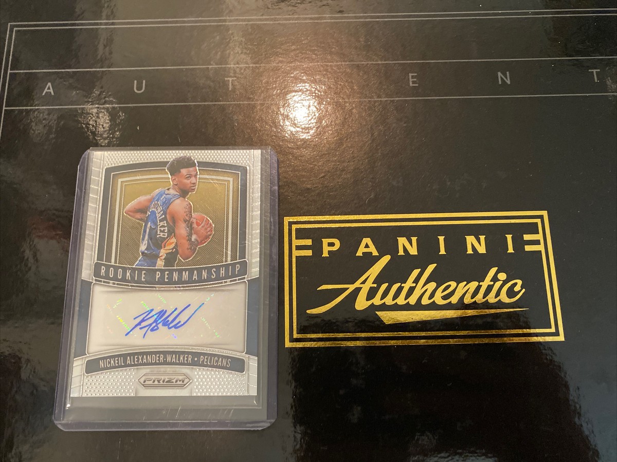NICKEIL ALEXANDER-WALKER 2019-20 Panini Prizm ROOKIE PENMANSHIP 
