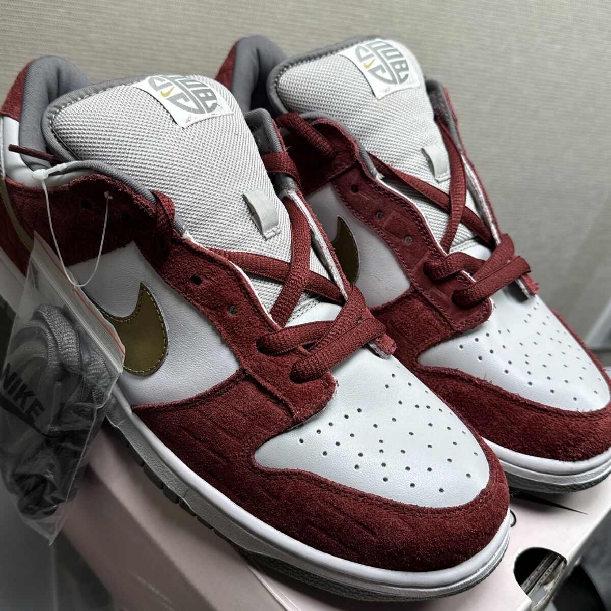 Size 12 - Nike SB Dunk Low 'Shanghai', 2004, DS, Rare, White Size 12 - Nike SB Dunk Low 'Shanghai', 2004, DS, Rare, White