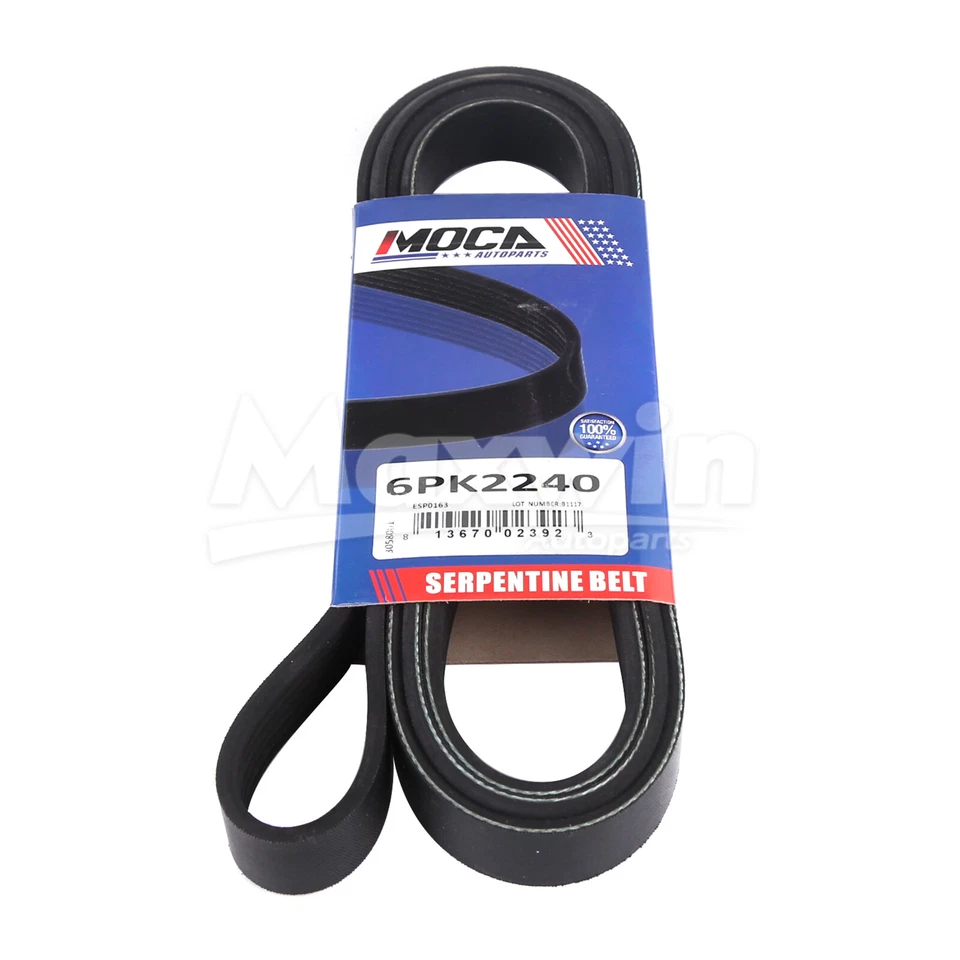 Kit de componentes de transmisión por correa Serpentine para Jeep Grand Cherokee TJ Wrangler 4,0 L Foto 4 de 4