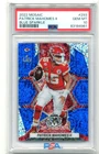 2022 Panini Mosaic #293 Patrick Mahomes Blue Sparkle SP PSA 10 Gem Mint Pop 31