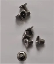 BilletVault Wallet/Credit Card Holder, Replacement Silver Screw Kit