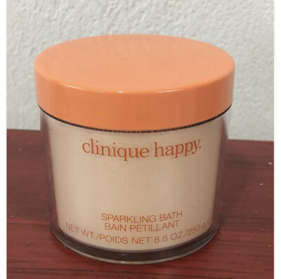 Clinique Happy Sparkling Bath Fizz 8.8oz Hint of Citrus Adult Use 