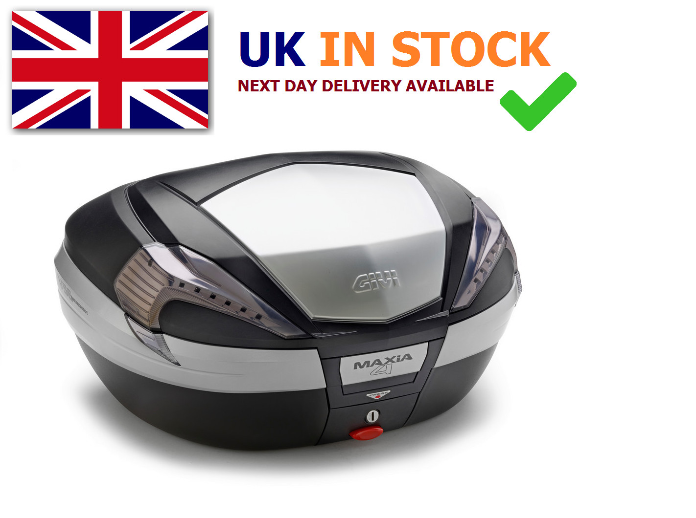 GIVI V56NT HONDA VFR800Fi 2016 56 LITRES TOP BOX + 1132FZ TOPBOX RACK + M5 PLATE