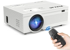 Mini Projecteur portable 1080P Accueil Projecteur vidéo de théâtre, plein HD 8500 Lumens