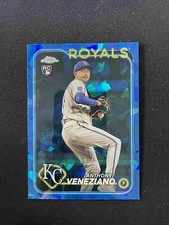 Anthony Veneziano 2024 Topps Chrome Sapphire RC Kansas City Royals #425