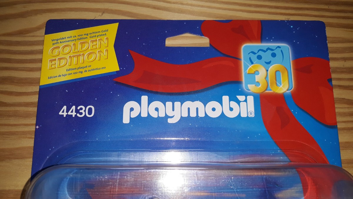 Playmobil 4430 Golden Édition 100mg Plaqué Or - Neuf Dans Boîte