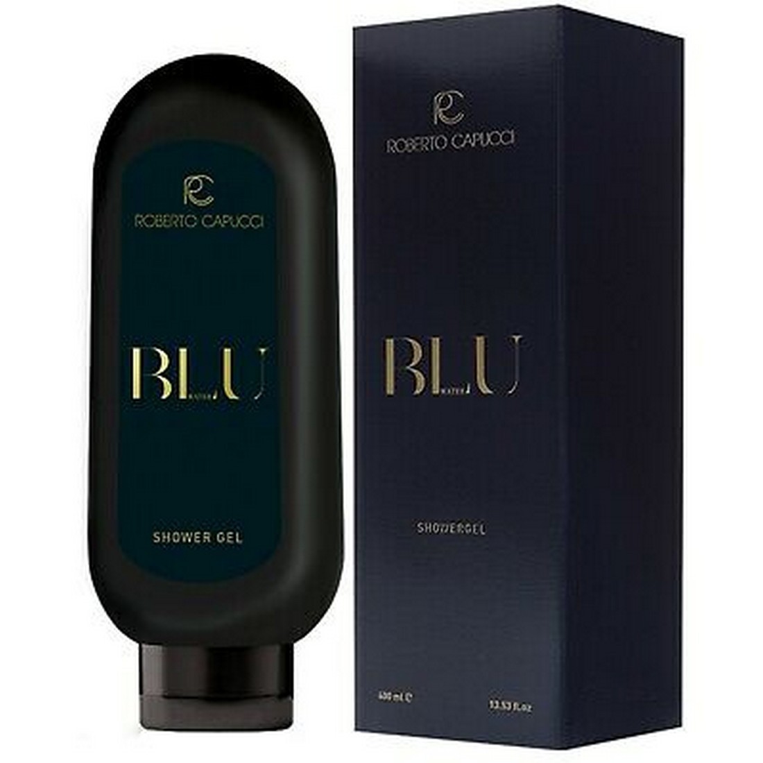 Capucci Uomo Blu E Water Shower Gel Bagnoschiuma Profumato 400 Ml - Immagine 2