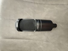 Audio-Technica AT2020 Cardioid Condenser Microphone XLR Black Phantom Powered
