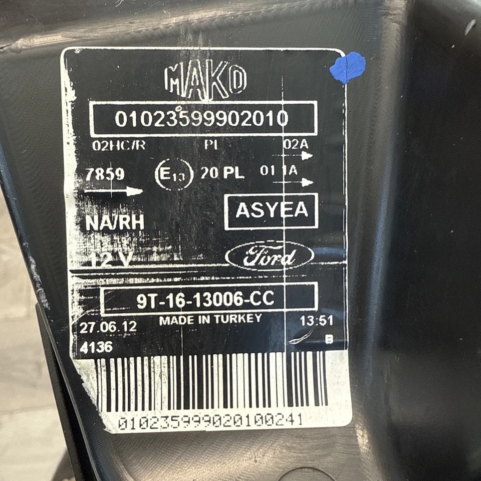 2010 FORD TRANSIT CONNECT HEADLIGHT OEM Part# 9T-16-13006 Foto 4 de 4