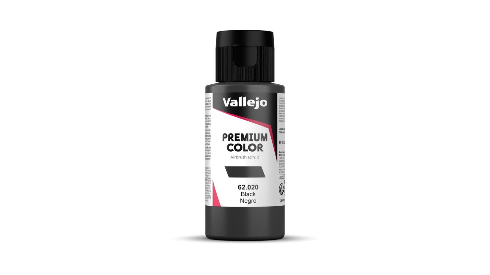 VAL62020 - AV Vallejo Premium Color - 60ml - Black