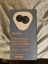 Therabody Wave Series Wave Duo - Ergonomically Contoured Smart Roller Bluetooth