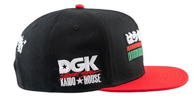 DGK x Kaido House Raceway Snapback Hat - Black | eBay
