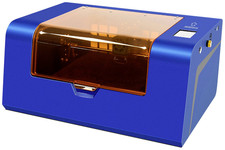 RENKFORCE Laserschneider Lasergravierer Schneidegerät Blau Touchscreen Steuerung