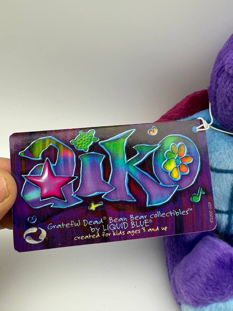 Aiko Grateful Dead Bean Bear by Liquid Blue 2000 for sale online