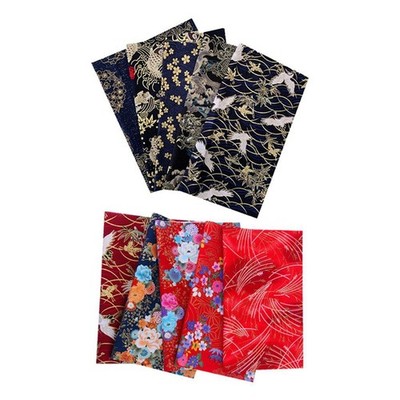 5pcs 20x25cm Buntes Baumwoll Patchwork Nähen Quilt Fabrics Bundle B