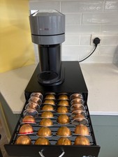 Nespresso Vertuo Next - Dark Grey With Tray And Pods