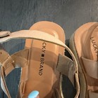 Lucky Brand Beige Strappy Buckle Wedge Sandals Girls  Spring/Summer — photo 2