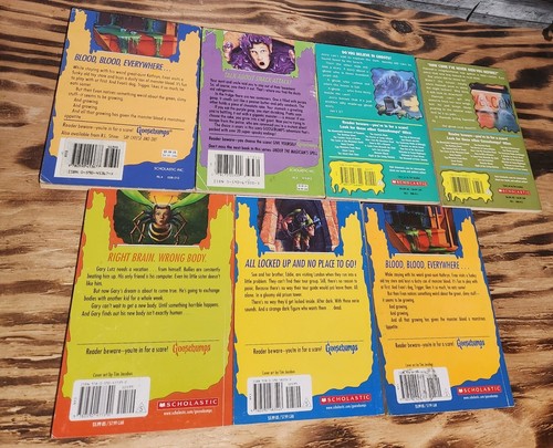 Vtg 90s Original Goosebumps Lot Of 7, R.L Stine Some Vintage Some Newer - Picture 2 of 6