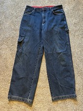 Vintage Men's Bugle Boy Utility Jeans Size 36x32 0146