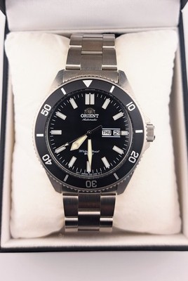 Orient Men's Kanno Automatic Black Dial Watch  - RA-AA0010B19B