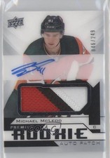 2018-19 Upper Deck Premier Acetate Rookie 46/249 Michael McLeod Patch Auto 06ie
