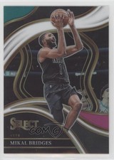 2023 Panini Select Courtside Teal White Pink Prizm 14/49 Mikal Bridges #234 19b1