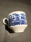 Set Of 4 Churchill Currier & Ives Harvest Heritage Flat Cups — photo 4