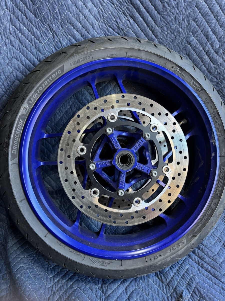 21-26 Yamaha Mt-09 Tracer 9 XSR Oem Front Wheel DAMAGE Rim B7N