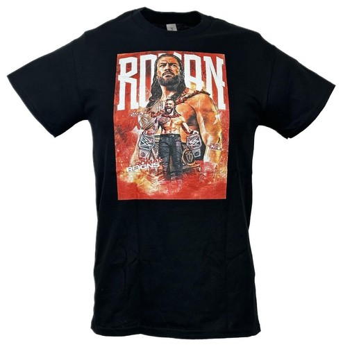 T-Shirt Roman Reigns Poster Print schwarz - Bild 1 von 3