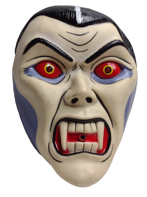 Easter Unlimited Screaming Vampire Dracula Wall Mount Mask Motion Sensor Works