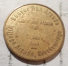 Beaver Run Lionshead Dr. Bob's Village Breckenridge Avon CO Arcade Game Token