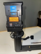 Vintage Tele- Wide Angle Flash Camera Attach Bright Flash Tested Working