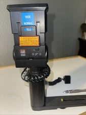 Vintage Tele- Wide Angle Flash Camera Attach Bright Flash Tested Working